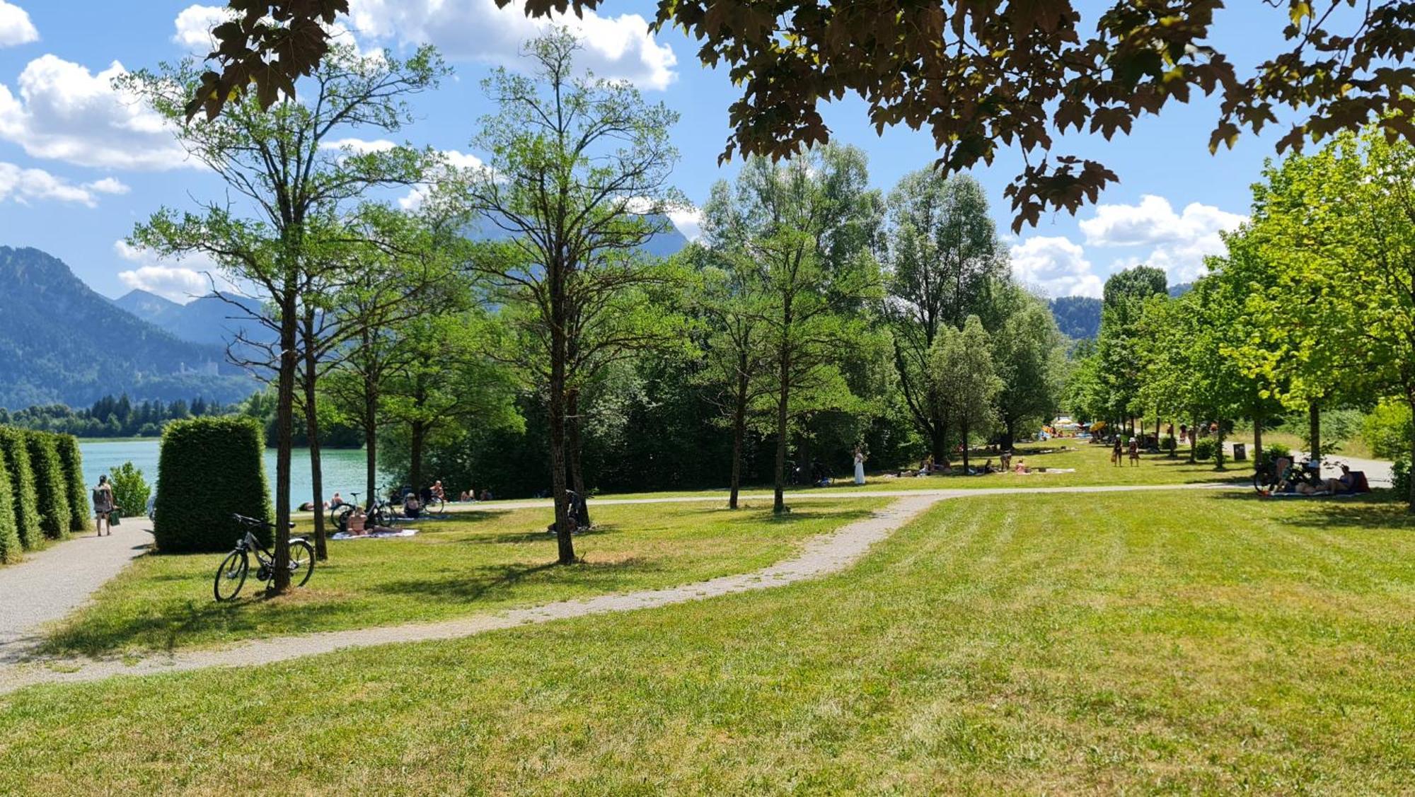 Alpina Sonnen-Appartements Füssen Esterno foto